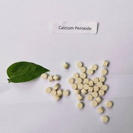 Compressa giallastra di analisi del disinfettante 60% del seme del perossido del calcio dell'additivo alimentare