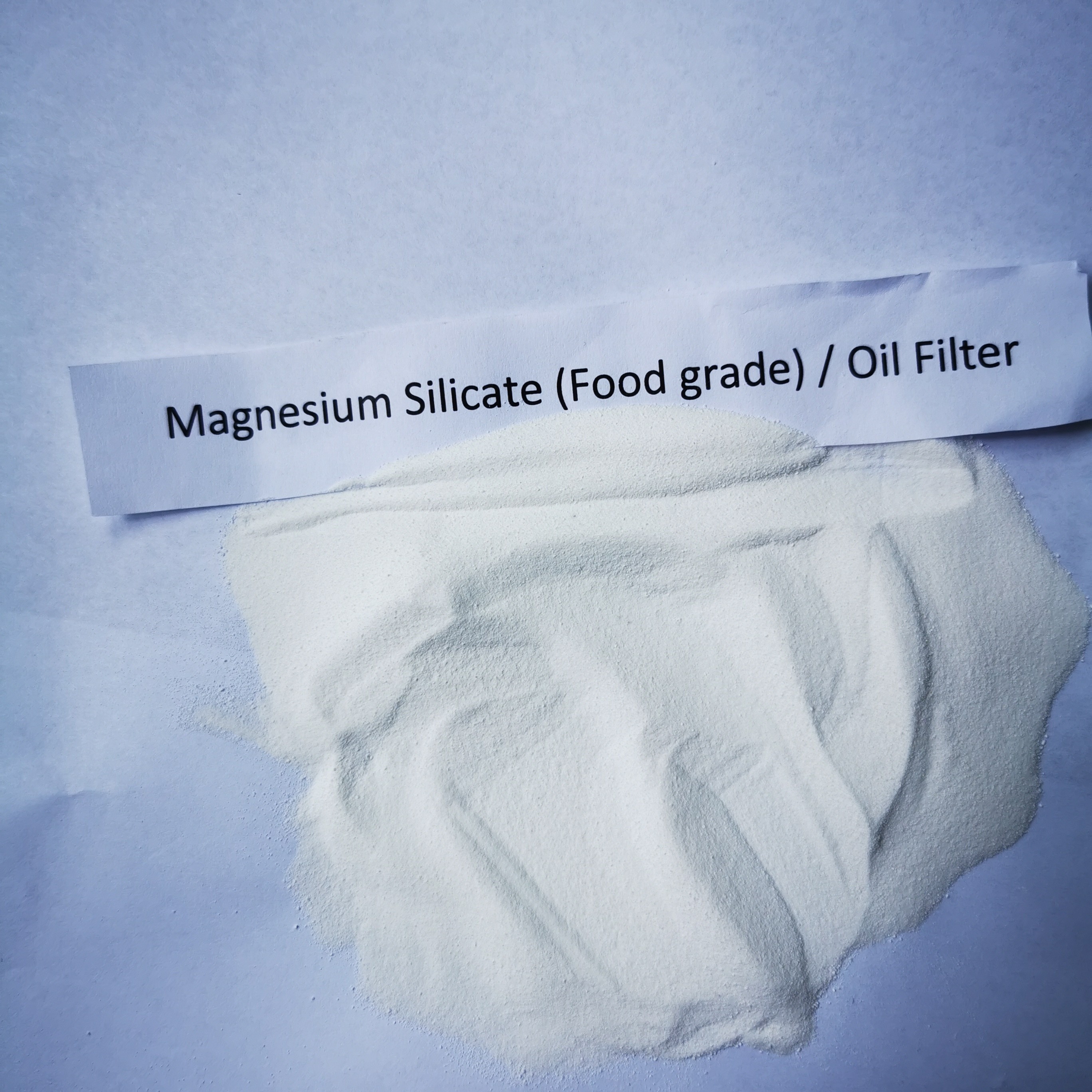 Polvere di filtro dell'olio Silicato di magnesio Risparmia olio